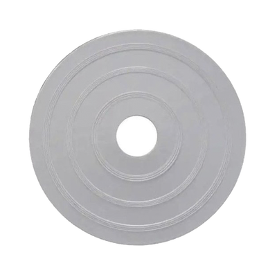 Placa Adaptadora Decorativa / Fabricada en Plástico Blanco / para Montar Sensores de Calor Serie 302 en una caja eléctrica de 4” x 4”