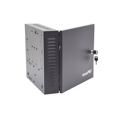Controlador de Acceso / 4 Puertas / Biometría Integrada / 3,000 Huellas / Compatible con Sistemas de Elevadores (10 Pisos) / Incluye Gabinete y Fuente de Alimentación 12Vcc/5A