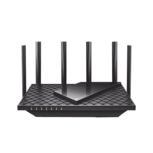 Router Triple Banda WiFi 6E / AX5400 MU-MIMO / 1 Puerto WAN 1 10/100/1000 Mbps / 4 Puertos LAN 10/100/1000 Mbps / 1 puerto USB 3.0 / 6 antenas de alta ganancia / OneMesh ™