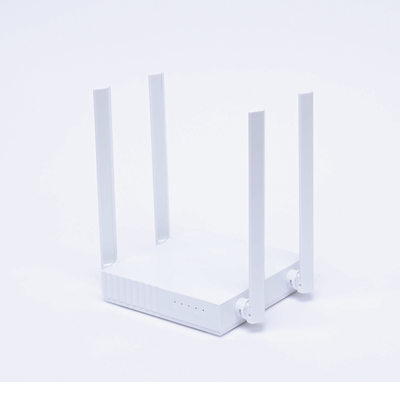 Router Inalámbrico doble banda AC, 2.4 GHz y 5 GHz Hasta 733 Mbps, 4 antenas externas omnidireccional, 4 Puertos LAN 10/100 Mbps, 1 Puerto WAN 10/100 Mbps