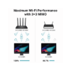 Router inalámbrico WiFi 5 ac / Wave 2 MU-MIMO 3x3 1900 Mbps / Doble Banda 2.4 y 5 GHz / 1 puerto WAN 10/100/1000 Mbps / 4 puertos LAN 10/100/1000 Mbps / Tecnología Smart Connect / Compatible con EasyMesh