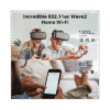 Router inalámbrico WiFi 5 ac / Wave 2 MU-MIMO 3x3 1900 Mbps / Doble Banda 2.4 y 5 GHz / 1 puerto WAN 10/100/1000 Mbps / 4 puertos LAN 10/100/1000 Mbps / Tecnología Smart Connect / Compatible con EasyMesh