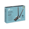 Adaptador PCIe inalámbrico doble banda AX1800 Mbps / Seguridad Inalámbrica WPA3 /Antena de alta ganancia / Tecnología MU-MUMO 2X2 / Soporte de perfil bajo y Altura completa / Bluetooth 5.2