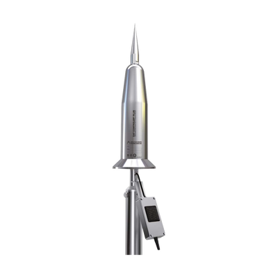 Punta Pararrayo con INSPECCIÓN REMOTA DAT CONTROLER REMOTE Avance de Cebado de 45 μs.(Excede Norma UNE y NFC). Punta Pararrayo con INSPECCIÓN REMOTA DAT CONTROLER REMOTE Avance de Cebado de 45 μs.(Excede Norma UNE y NFC).