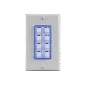 Panel de control de red de 8 botones