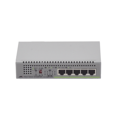 Switch Gigabit No Administrable, 5 Puertos 10/100/1000 Mbps fuente de alimentación interna Switch Gigabit No Administrable, 5 Puertos 10/100/1000 Mbps fuente de alimentación interna