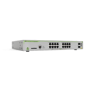 Switch PoE+ Administrable CentreCOM GS970M, Capa 3 de 16 Puertos 10/100/1000 Mbps + 2 SFP Gigabit, 247 W Switch PoE+ Administrable CentreCOM GS970M, Capa 3 de 16 Puertos 10/100/1000 Mbps + 2 SFP Gigabit, 247 W