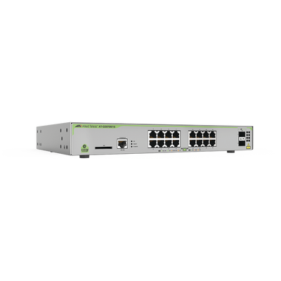 Switch PoE+ Administrable CentreCOM GS970M, Capa 3 de 16 Puertos 10/100/1000 Mbps + 2 SFP Gigabit, 247 W Switch PoE+ Administrable CentreCOM GS970M, Capa 3 de 16 Puertos 10/100/1000 Mbps + 2 SFP Gigabit, 247 W