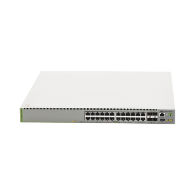 Switch L3, Stack, 20 puertos 1G POE+, 4 MultiGigabit POE+, 4 puertos SFP+, PSU FIJA