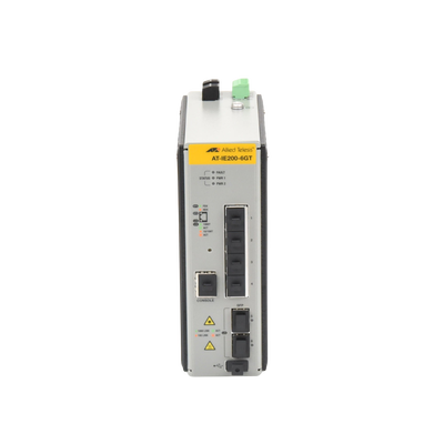 Switch Industrial Administrable Capa 2 de 4 Puertos 10/100/1000 Mbps + 2 Puertos SFP