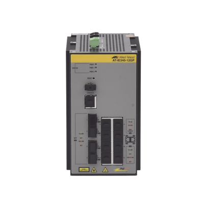 Switch Industrial PoE+ Capa 3 D/8 Puertos 10/100/1000 PoE af/at, 4 x SFP