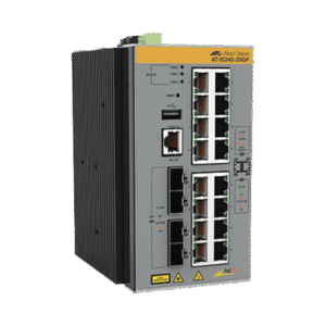 Switch Industrial Administrable Capa 3 de 16 x 10/100/1000 Mbps + 4 Puertos SFP, 240 W.