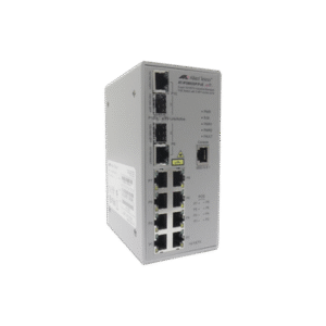 Switch Industrial PoE Administrable de 8 Puertos 10/100 Mbps + 2 Puertos SFP Combo, 120 W Switch Industrial PoE Administrable de 8 Puertos 10/100 Mbps + 2 Puertos SFP Combo, 120 W