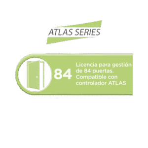 Licencia para 84 puertas compatible con controlador ATLAS Licencia para 84 puertas compatible con controlador ATLAS