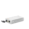 Convertidor de medios Gigabit Ethernet a fibra óptica, conector LC, multimodo (MMF), distancia de 220 hasta 500 m, con fuente de alimentación multi-región