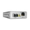 Convertidor de medios Gigabit Ethernet a fibra óptica, conector LC, multimodo (MMF), distancia de 220 hasta 500 m, con fuente de alimentación multi-región