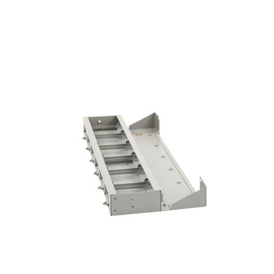 Bandeja para montaje en rack de 19" para hasta seis convertidores de medios de la serie MMC Bandeja para montaje en rack de 19" para hasta seis convertidores de medios de la serie MMC