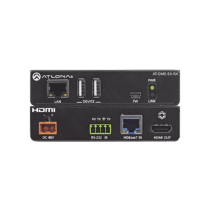 OMEGA 4K/UHD Receptor HDBaseT para HDMI con USB OMEGA 4K/UHD Receptor HDBaseT para HDMI con USB