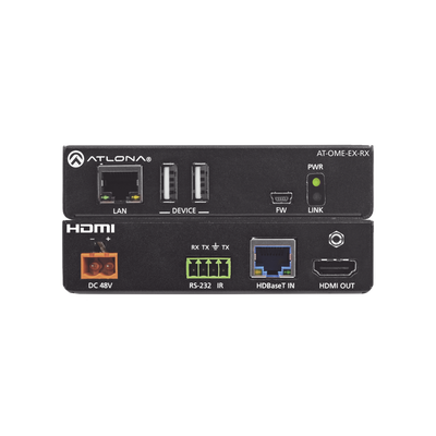 OMEGA 4K/UHD Receptor HDBaseT para HDMI con USB OMEGA 4K/UHD Receptor HDBaseT para HDMI con USB