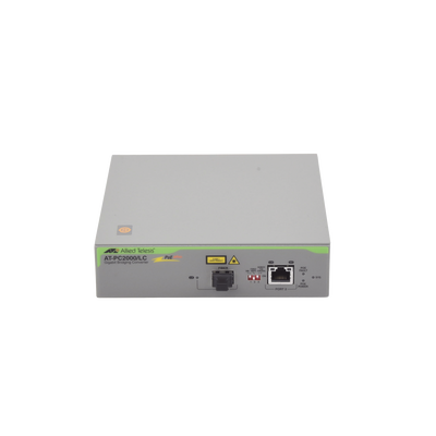 Convertidor de medios Gigabit Ethernet PoE+ a fibra óptica, conector LC, multimodo (MMF), distancia hasta 550 m Convertidor de medios Gigabit Ethernet PoE+ a fibra óptica, conector LC, multimodo (MMF), distancia hasta 550 m