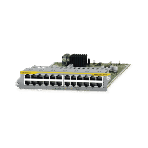 Tarjeta de línea Ethernet 10/100/1000T de 24 puertos PoE+, para SBx8100 Series Tarjeta de línea Ethernet 10/100/1000T de 24 puertos PoE+, para SBx8100 Series