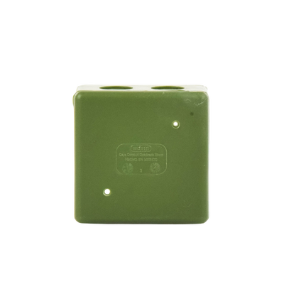 Caja Cuadrada de 1/2" para Instalaciones de PVC Conduit Pesado.