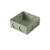 Caja Cuadrada de 1/2" para Instalaciones de PVC Conduit Pesado.