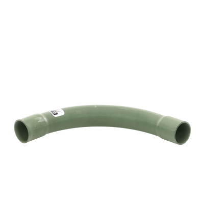 Curva/Codo de PVC Conduit pesado de 1/2" (13mm).