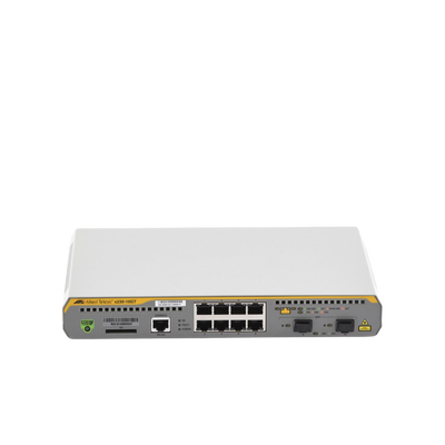 Switch Administrable Capa 3, 8 puertos 10/100/1000 Mbps + 2 puertos SFP Gigabit Switch Administrable Capa 3, 8 puertos 10/100/1000 Mbps + 2 puertos SFP Gigabit