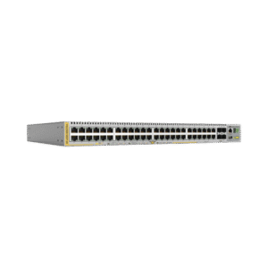 Switch Stackeable Capa 3, 20 puertos 10/100/1000 Mbps + 4 x 100M/1G/2.5/5G-T + 4 puertos SFP+ 10 G, fuente redundante