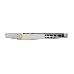 Switch L3 Stackable Switch, 20x 10/100/1000-T PoE++, 4x 100M/1G/2.5G/5G-T PoE++, 4x SFP+ Puertos con doble fuente hotswap Switch L3 Stackable Switch, 20x 10/100/1000-T PoE++, 4x 100M/1G/2.5G/5G-T PoE++, 4x SFP+ Puertos con doble fuente hotswap
