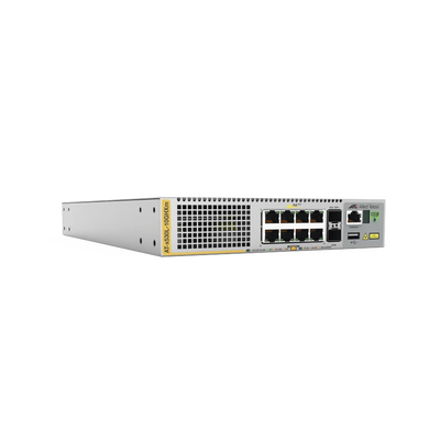 Switch Stack 8-port 100M/1/2.5/5G PoE++ con 2 SFP+ puertos con fuente sencilla interna Switch Stack 8-port 100M/1/2.5/5G PoE++ con 2 SFP+ puertos con fuente sencilla interna