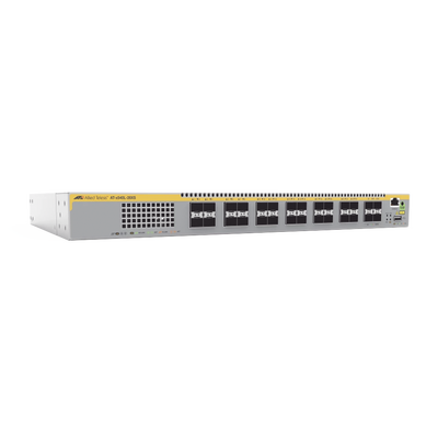 10 Gigabit Layer 3 Stackable Switch, 24x SFP, 4x SFP+ ports, US Power Cord. 10 Gigabit Layer 3 Stackable Switch, 24x SFP, 4x SFP+ ports, US Power Cord.