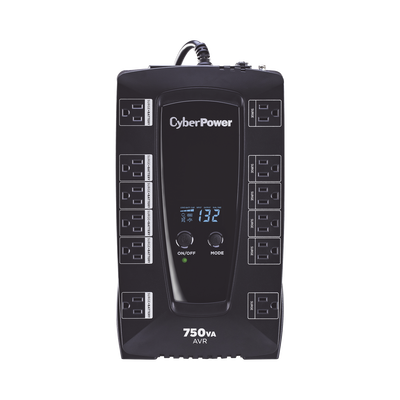 UPS de 750 VA/450 W, Topología Línea Interactiva, Entrada 120 Vca NEMA 5-15P, Tipo Gabinete Compacto, Con 12 Tomas NEMA 5-15R UPS de 750 VA/450 W, Topología Línea Interactiva, Entrada 120 Vca NEMA 5-15P, Tipo Gabinete Compacto, Con 12 Tomas NEMA 5-15R