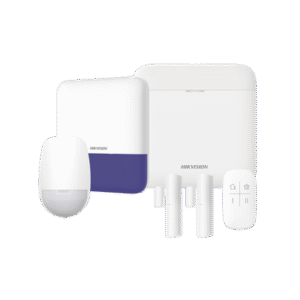 (AX PRO) KIT de Alarma AX PRO con GSM (3G/4G) / Incluye: 1 Hub con bateria de respaldo / 1 Sensores PIR / 2 Contactos Magnéticos / 1 Control Remoto / 1 Sirena Inalambrica Exterior / WiFi / Compatible con Hik-Connect P2P (AX PRO) KIT de Alarma AX PRO con GSM (3G/4G) / Incluye: 1 Hub con bateria de respaldo / 1 Sensores PIR / 2 Contactos Magnéticos / 1 Control Remoto / 1 Sirena Inalambrica Exterior / WiFi / Compatible con Hik-Connect P2P