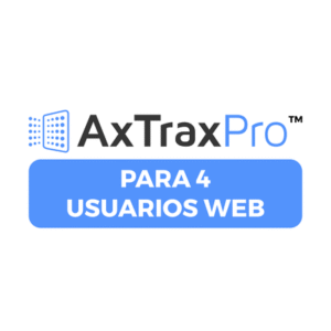 Licencia De 4 Usuarios Clientes Web para AxtraxPro Licencia De 4 Usuarios Clientes Web para AxtraxPro