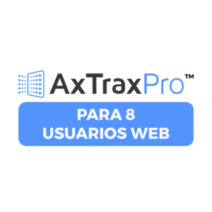 Licencia De 8 Usuarios Clientes Web para AxtraxPro Licencia De 8 Usuarios Clientes Web para AxtraxPro