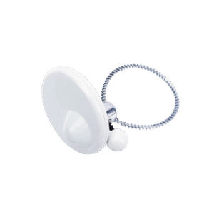 Paquete de 100 Tags AM Para Botellas, Color Gris Claro Paquete de 100 Tags AM Para Botellas, Color Gris Claro