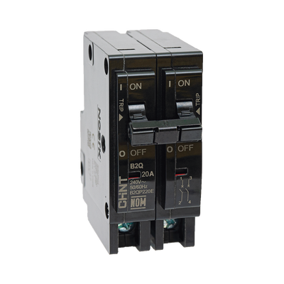 Interruptor Termomagnético Enchufable, Serie: B2Q, 2P, 40A, 240V (SKU:1002283) Interruptor Termomagnético Enchufable, Serie: B2Q, 2P, 40A, 240V (SKU:1002283)