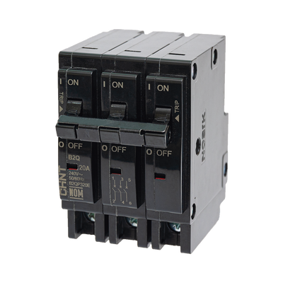 Interruptor Termomagnético Enchufable, Serie: B2Q, 3P, 20A, 240V (SKU:1002295) Interruptor Termomagnético Enchufable, Serie: B2Q, 3P, 20A, 240V (SKU:1002295)