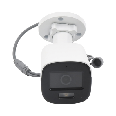 Bala TURBOHD 3K (5 MP) / Lente 3.6 mm / Micrófono Integrado / Imagen a Color 24/7 / Luz Blanca 40 mts / Exterior IP67 / dWDR / 4 Tecnologías