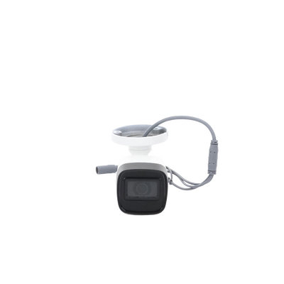 Bala TURBOHD 4K (8 Megapixel) / Gran Angular 102° / Lente 2.8 mm / Exterior IP67 / IR EXIR 30 mts / dWDR