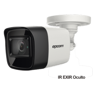 Bala TURBOHD 4K (8 Megapixel) / Gran Angular 102° / Lente 2.8 mm / Exterior IP67 / IR EXIR 30 mts / dWDR