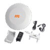 Radio Backhaul PTP, MIMO 4X4:4ac, 5.150 - 5.875 GHz, IP67, Velocidad hasta 1.5 Gbps, Antena 25 dBi integrada, Monitoreo a través de la nube
