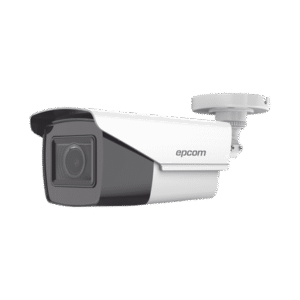 Bala TURBOHD 5 Megapixel / Lente Mot. 2.7 a 13.5 mm / 40 mts IR EXIR / dWDR / TVI-AHD-CVI-CVBS / Exterior IP67 / 12 Vcc / 24 VCA