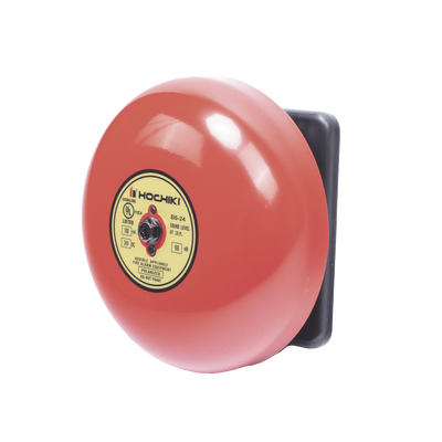 Campana De Alarma De Incendio, 6 pulgadas, 24 VCD, Listado UL (0500-07170)