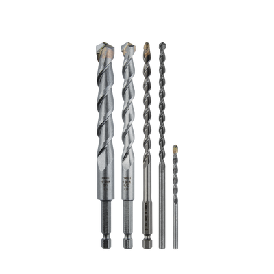Juego de 5 brocas multipropósito de 5/32"-3/16"-1/4"-3/8"-1/2" Juego de 5 brocas multipropósito de 5/32"-3/16"-1/4"-3/8"-1/2"