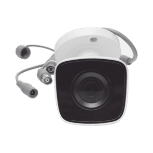 Bala TURBOHD 2 Megapíxeles (1080p) / METALICA / Gran Angular 103° / Lente 2.8 mm / IR EXIR Inteligente 20 mts / Exterior IP66 / TVI-AHD-CVI-CVBS