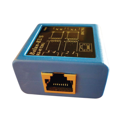 Balun E1 -Adaptador BNC hembra 75 ohms a jack RJ45 120 ohms