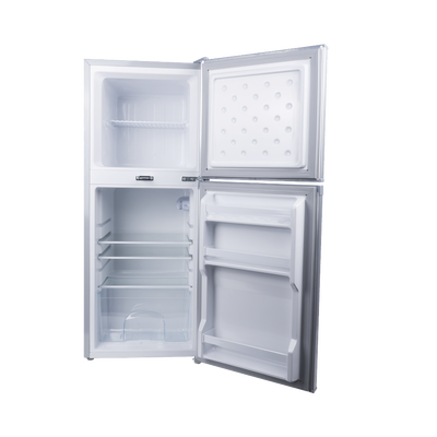 Refrigerador Combinado Solar de 105L (3.7 ft3) - 12/24V, Solución Todo en uno para Aplicaciones Aisladas y Eficiencia Energética.